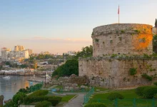 Hidirlik Tower (Hıdırlık Kulesi) - In Antalya Old Settlement, Kaleici