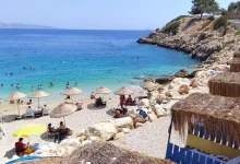 A Small But Beautiful Beach in Kas - Seyrek Cakil Beach - Seyrek Çakıl Plajı - Gökçeören Kaş Antalya 1