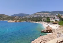 Kalkan Public Beach - The Beach You Will Enjoy Swimming - Kalkan Halk Plajı - Kalkan Kaş Antalya
